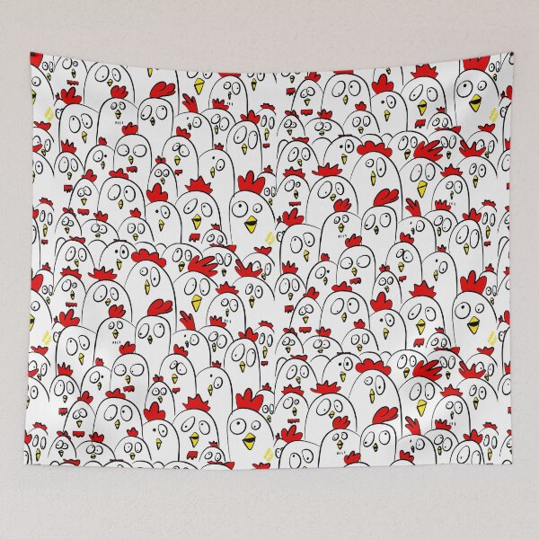 Item preview, BIRD BRAIN FUNNY CHICKENS designed and sold by aydapadi.