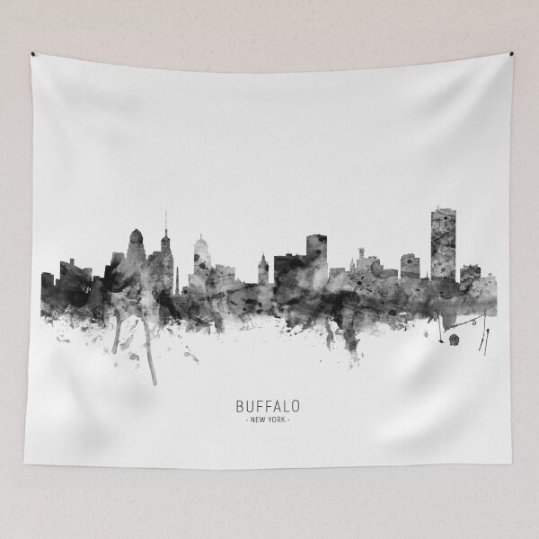 Item preview, Buffalo New York Skyline designed and sold by ArtPrints.