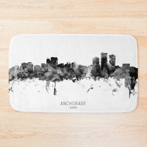 Item preview, Anchorage Alaska Skyline designed and sold by ArtPrints.