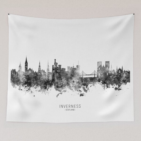 Item preview, Inverness Scotland Skyline designed and sold by ArtPrints.