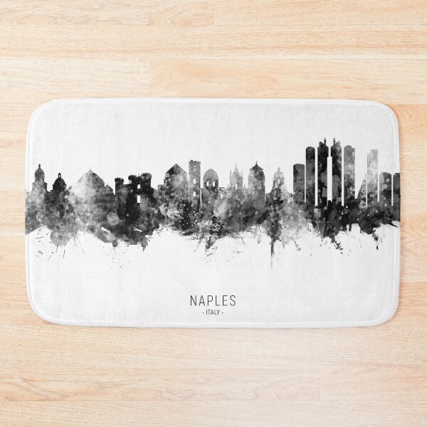 Item preview, Naples Italy Skyline designed and sold by ArtPrints.