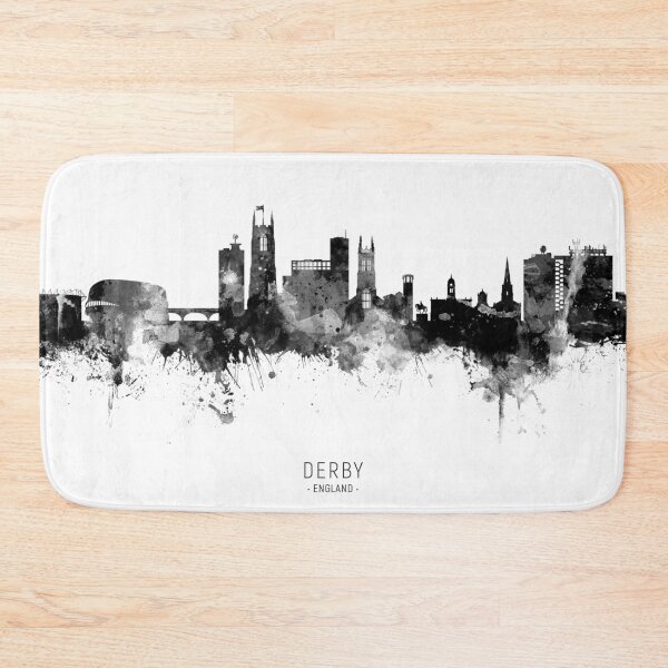 Item preview, Derby England Skyline designed and sold by ArtPrints.