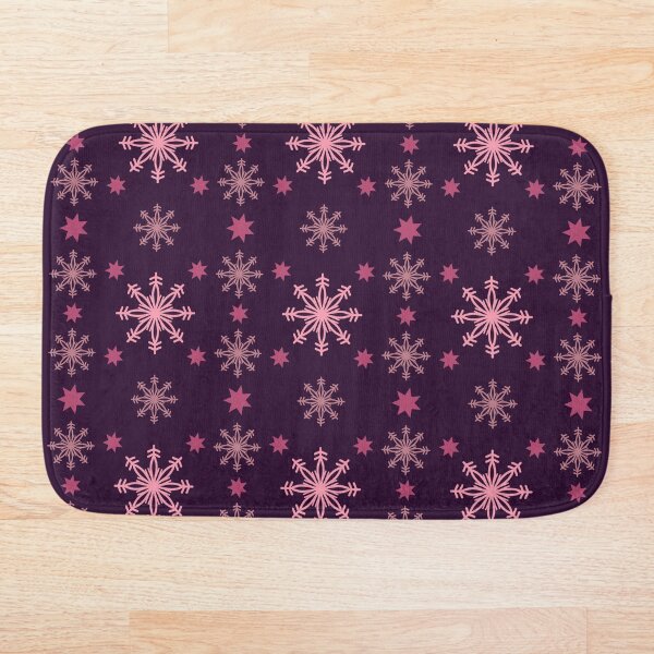 Item preview, Purple Christmas stars and snowflakes designed and sold by megaspy.
