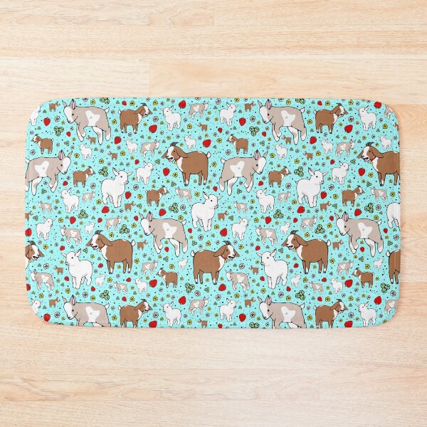 Item preview, Goats in Blue designed and sold by Nemki.