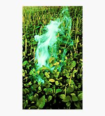 Smoke bomb edit. Photographic Print
