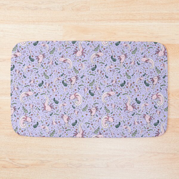 Item preview, Axolotls in Purple designed and sold by Nemki.