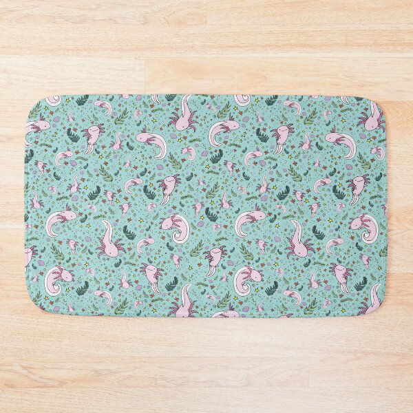 Item preview, Axolotls in Blue designed and sold by Nemki.