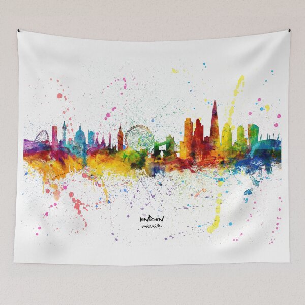 Item preview, London England Skyline designed and sold by ArtPrints.