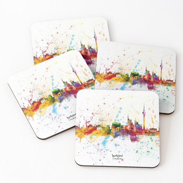 Item preview, Berlin Germany Skyline designed and sold by ArtPrints.
