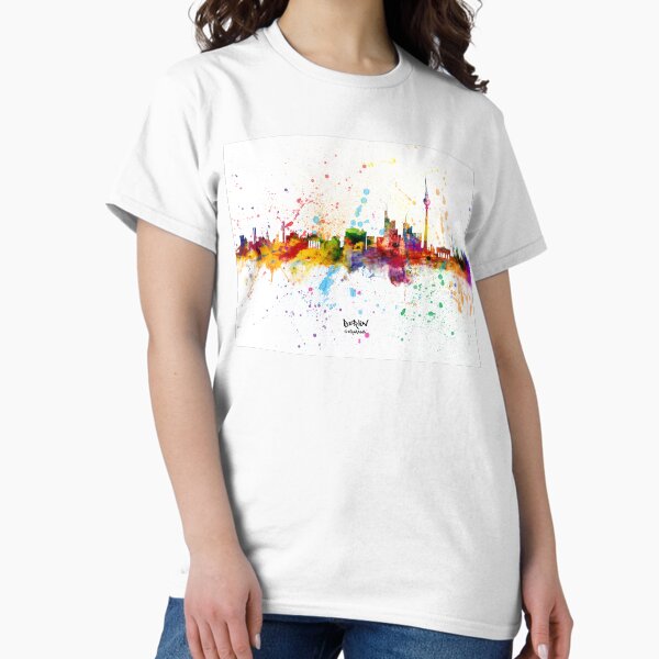 Item preview, Berlin Germany Skyline designed and sold by ArtPrints.