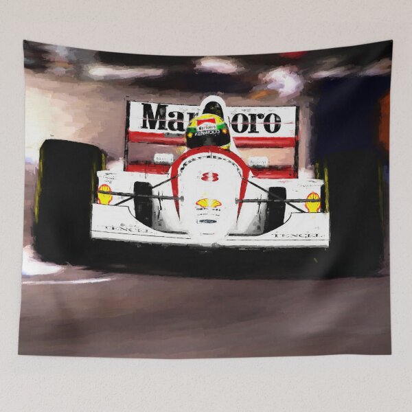 Item preview, McLaren MP4/8 - Ayrton Senna Final win designed and sold by JageOwen.