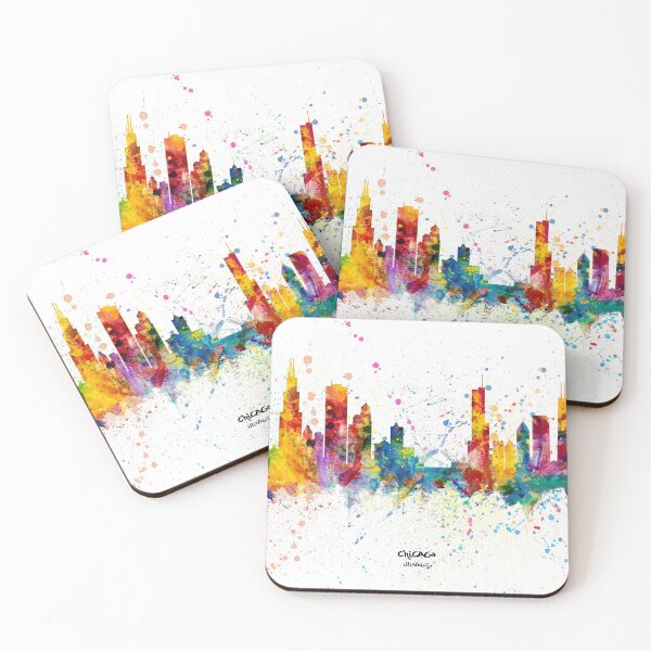 Item preview, Chicago Illinois Skyline designed and sold by ArtPrints.