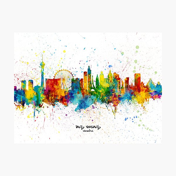 Item preview, Las Vegas Nevada Skyline designed and sold by MICHAEL TOMPSETT.