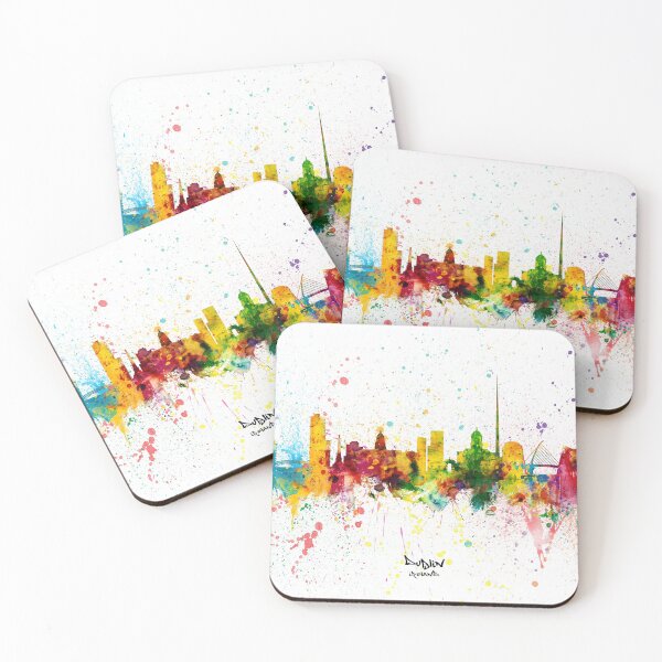 Item preview, Dublin Ireland Skyline designed and sold by ArtPrints.