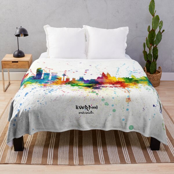 Item preview, Liverpool England Skyline designed and sold by ArtPrints.