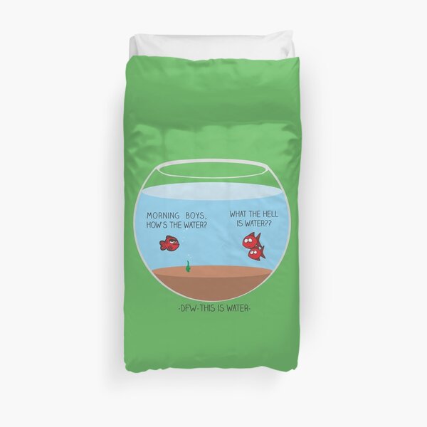 This is water Duvet Cover