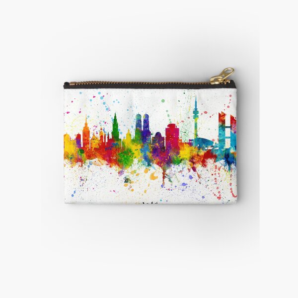 Artikelvorschau, Munich Germany Skyline entworfen und verkauft von ArtPrints.
