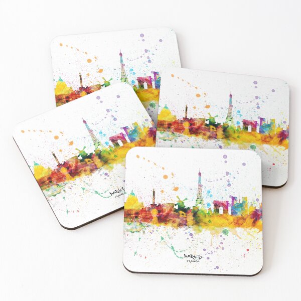 Item preview, Paris France Skyline designed and sold by ArtPrints.