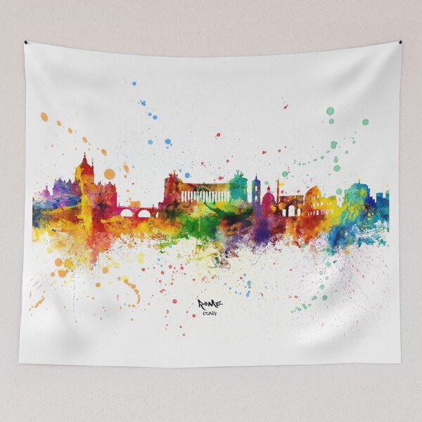 Item preview, Rome Italy Skyline designed and sold by ArtPrints.