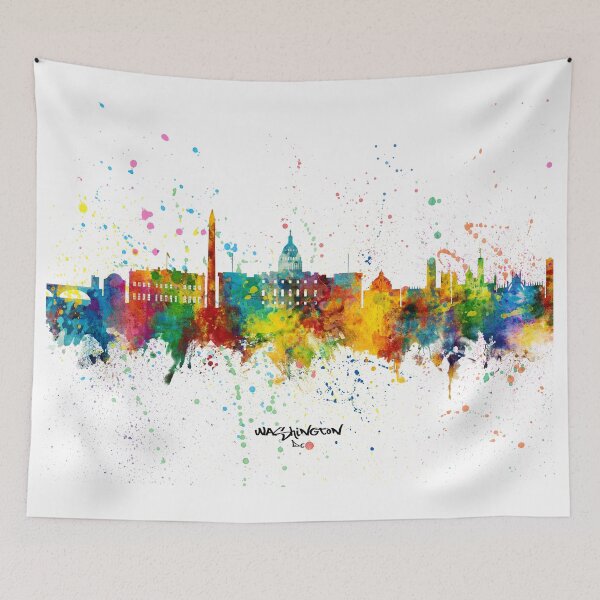 Item preview, Washington DC Skyline designed and sold by ArtPrints.