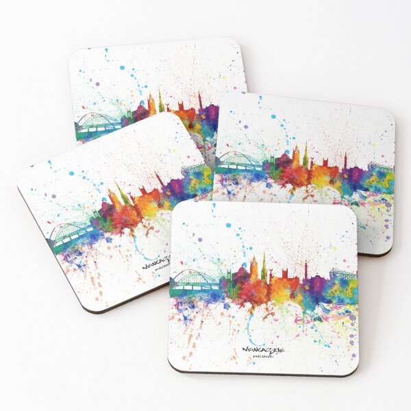 Item preview, El horizonte de Newcastle, Inglaterra designed and sold by ArtPrints.
