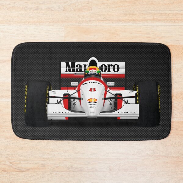 Item preview, McLaren MP4/8 - Ayrton Senna with Carbon background designed and sold by JageOwen.