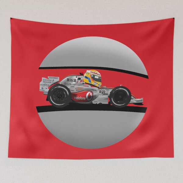 Item preview, Lewis Hamilton - MP4/22 Car.Toon designed and sold by JageOwen.