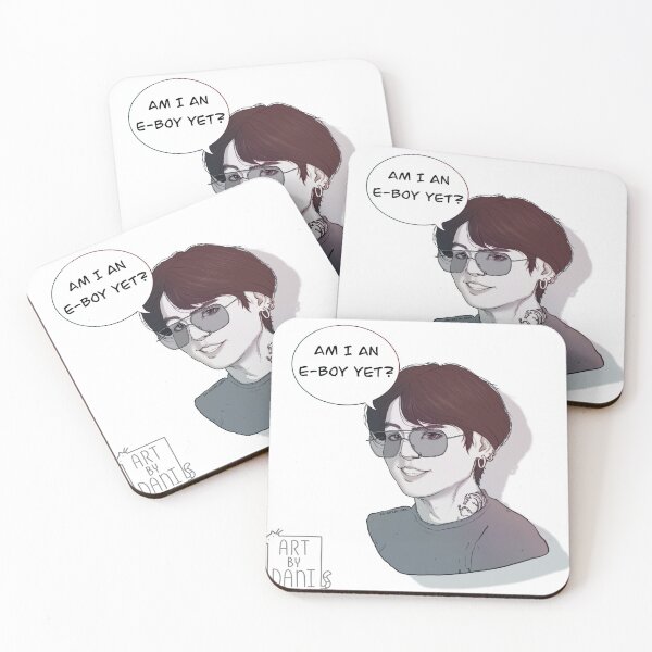 Item preview, E boy jungkook designed and sold by Artbydani.