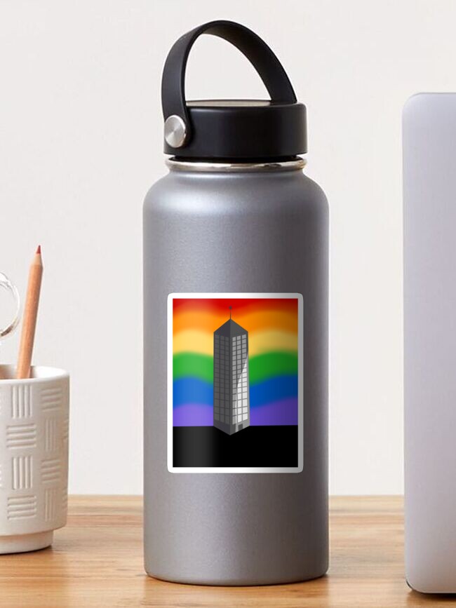 Thumbnail 1 of 3, Sticker, Rainbow Monolith designed and sold by K-AEyston.
