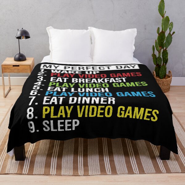 Item preview, My Perfect Day Video Games designed and sold by eulonix.
