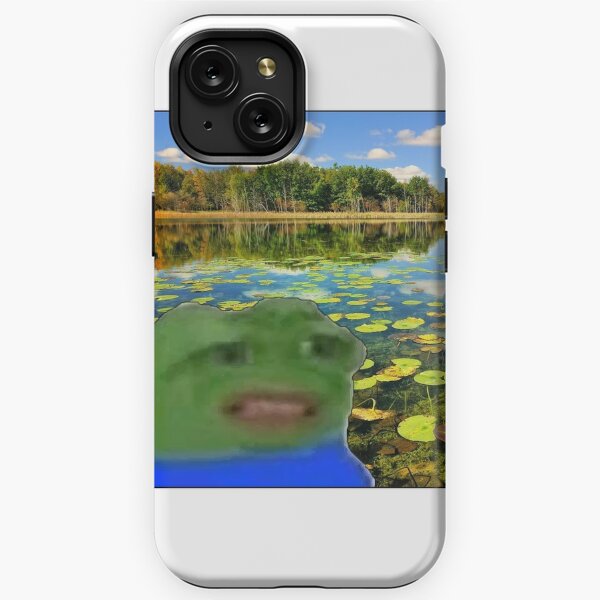 Pink Sad Pepe Frog iPhone SE (2020) Case