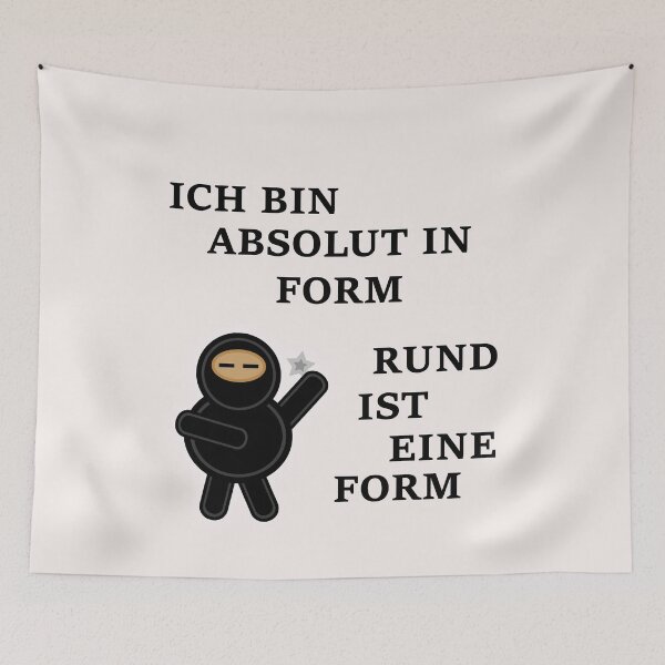Item preview, Say Weight Overweight Round Shape Ninja designed and sold by Naohiro.