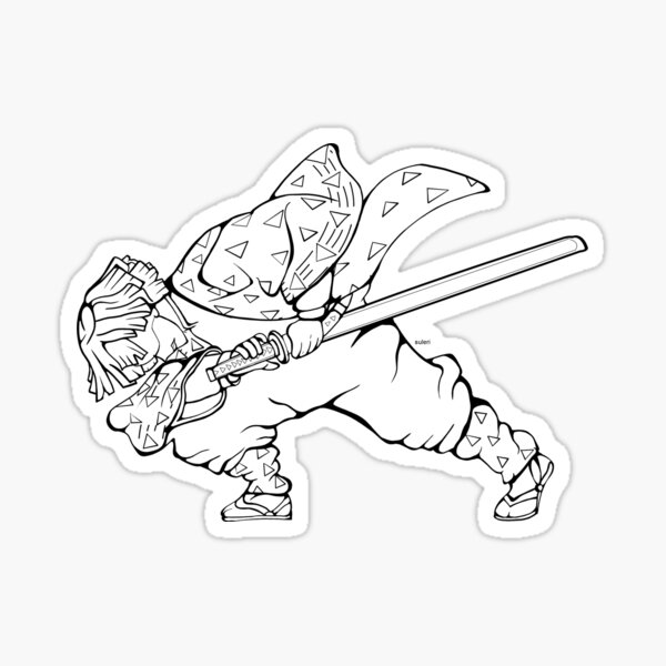 Sticker Zenitsu De Demon Slayer Par Suleridesign Redbubble Sticker Zenitsu De Demon Slayer Par Suleridesign Redbubble