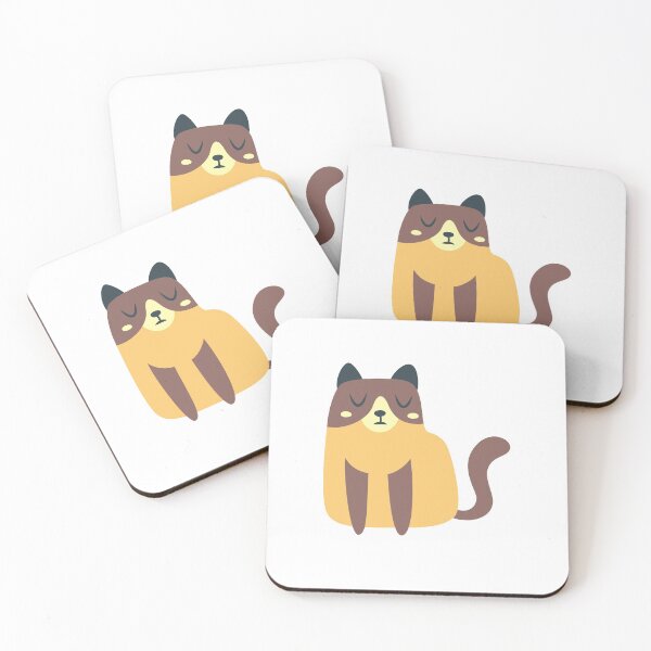 Item preview, Neglecting Cat eyes closed designed and sold by TextyQuotes.