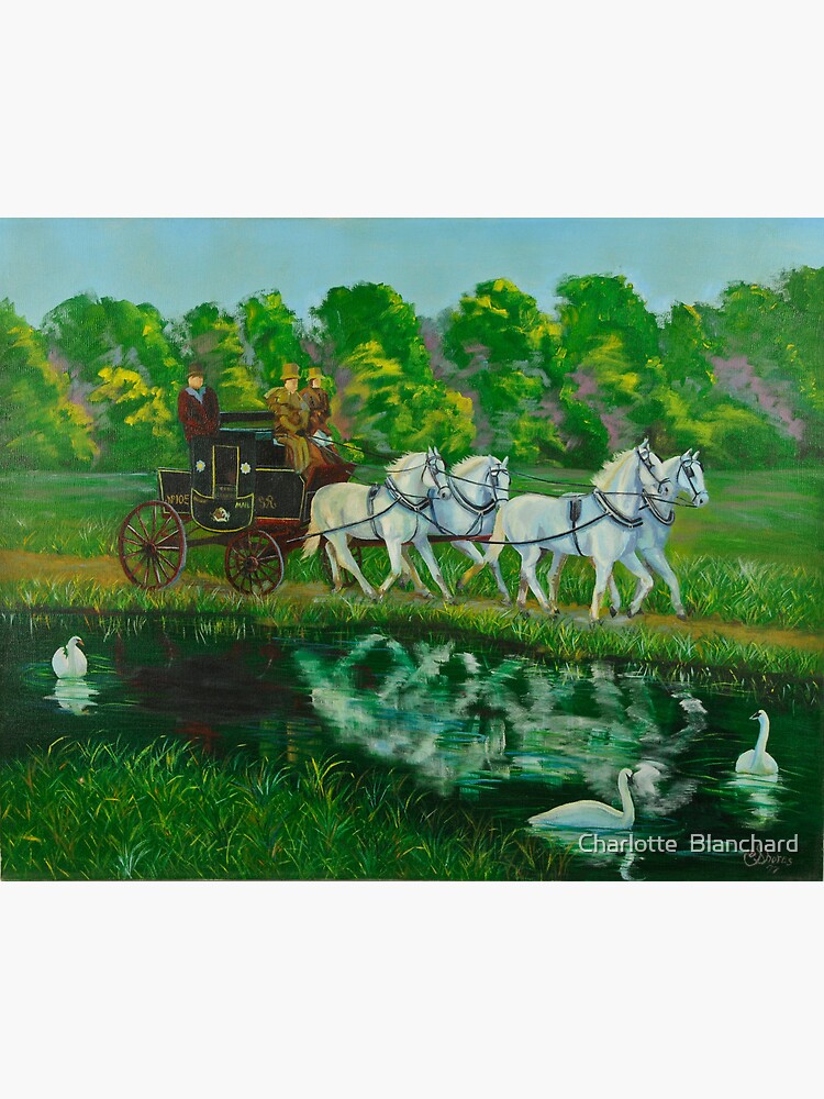 "Coach And Four In Hand" Poster by wishfultraveler Redbubble