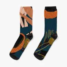 Evening meadow Sock