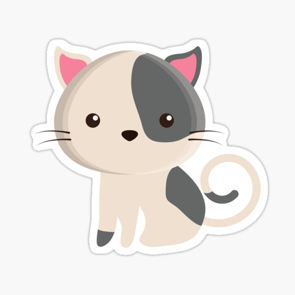Aperçu de l'œuvre Mignon bébé chat créée et vendue par TextyQuotes.