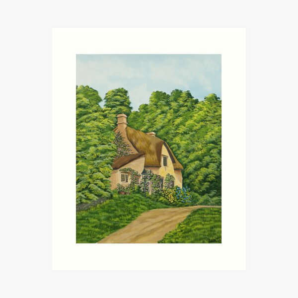 The Charm Of Wiltshire Art Print