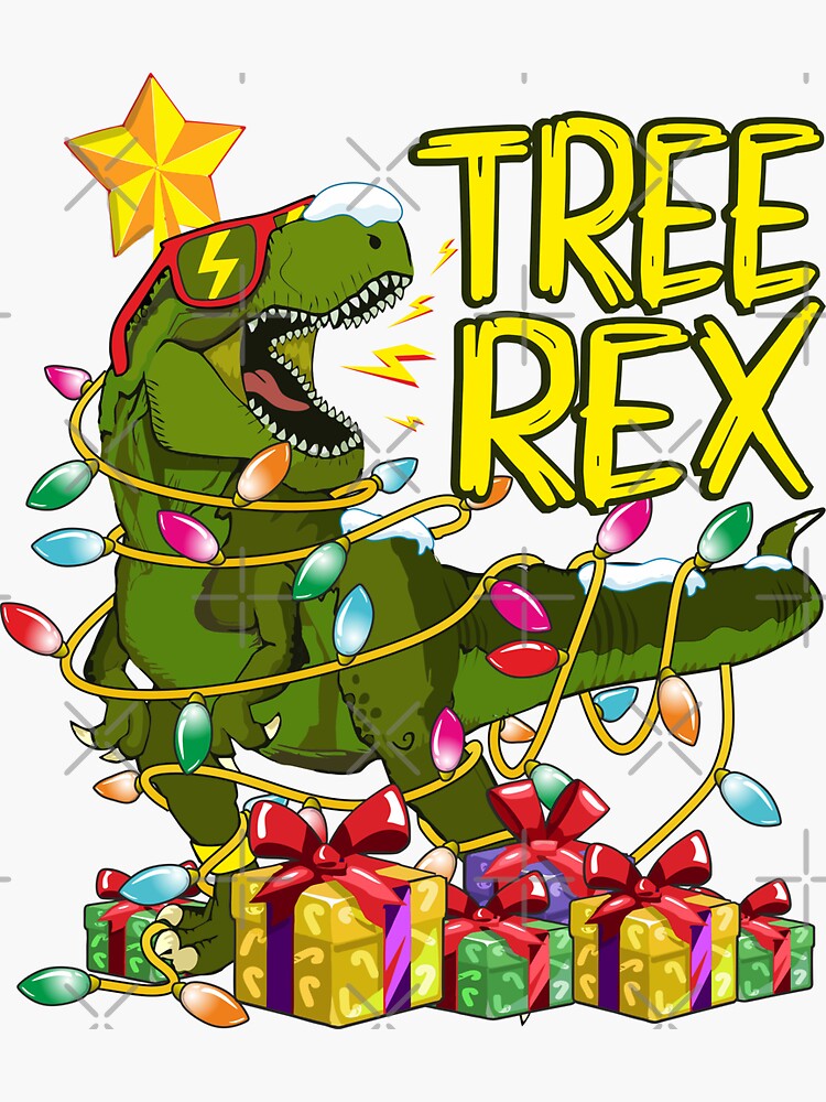 Tyrannosaurus Rex Christmas Tree 