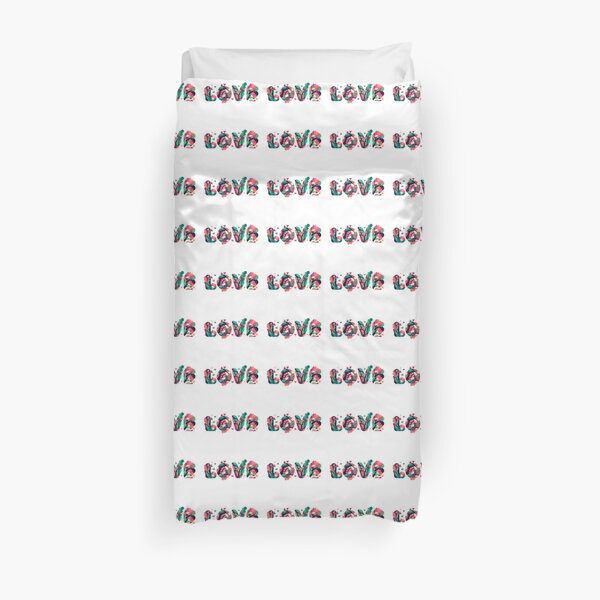 Colors of Love Duvet Cover