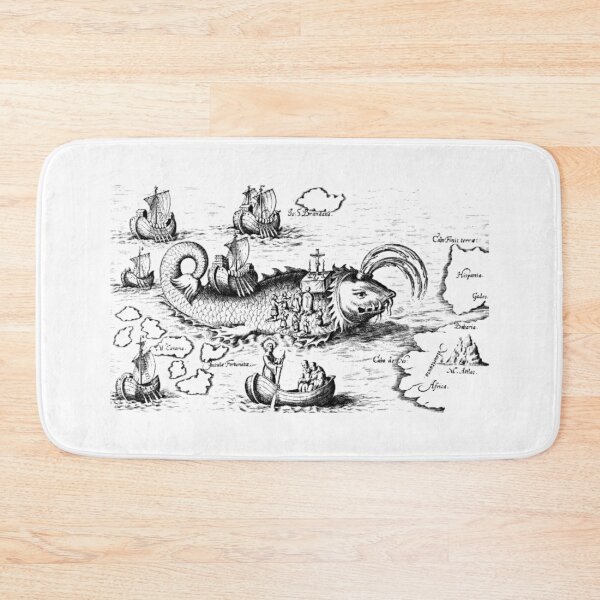 Item preview, Whale Monster Christians Black designed and sold by alexvas.