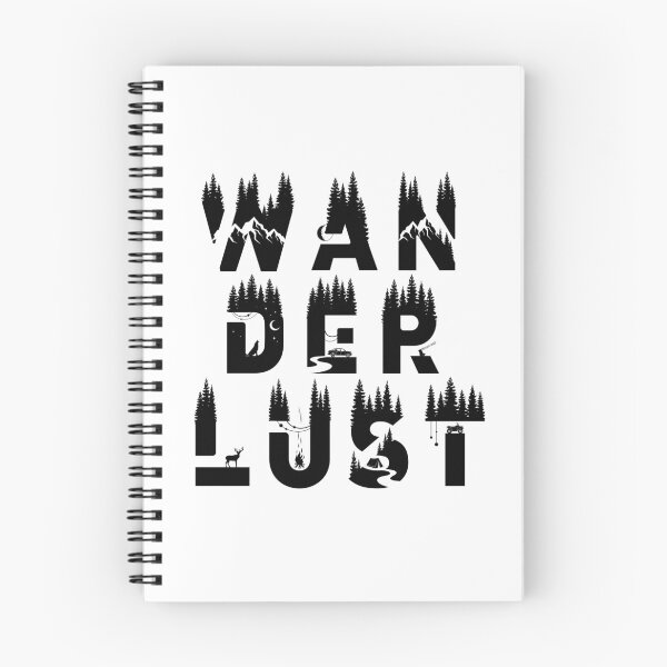 Item preview, Motivational Inspirational and Positive quote -  Wanderlust typography text art by Word Fandom - wordfandom designed and sold by Kerry Pritchard.