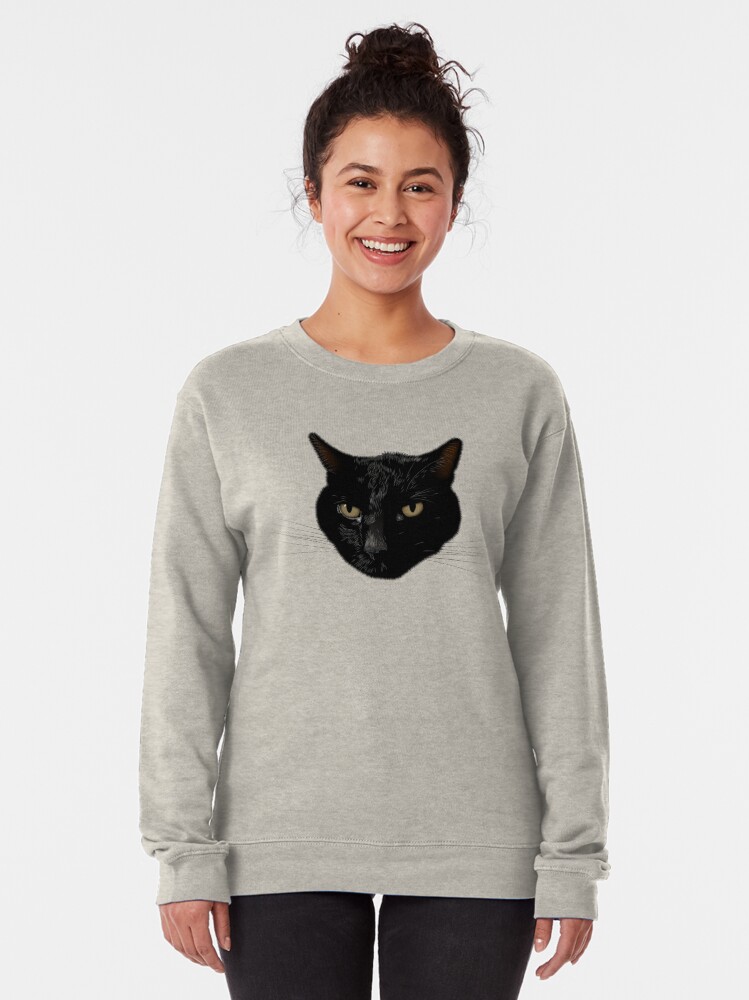 Alternate view of NDVH Kimmy the Cat Pullover Sweatshirt