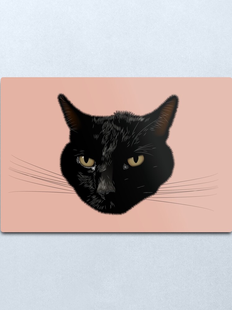 Alternate view of NDVH Kimmy the Cat Metal Print