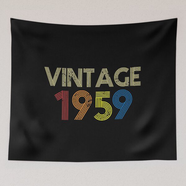 Item preview, Vintage 1959 - 60th Birthday Gift For Men designed and sold by eulonix.