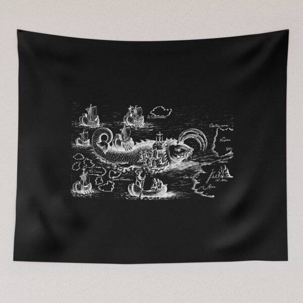 Item preview, Whale Monster Christians White designed and sold by alexvas.