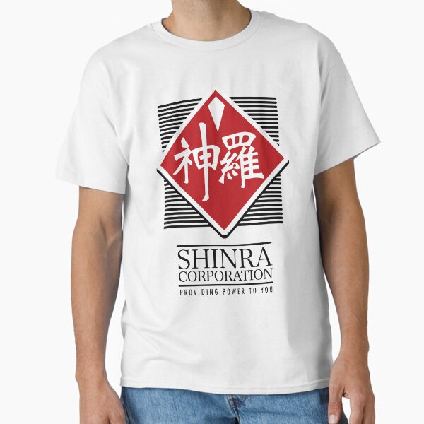 Item preview, Final Fantasy VII Shinra Corp T-Shirt - Inspired by FF7 Corporation by Rev-Level designed and sold by Rev-Level.