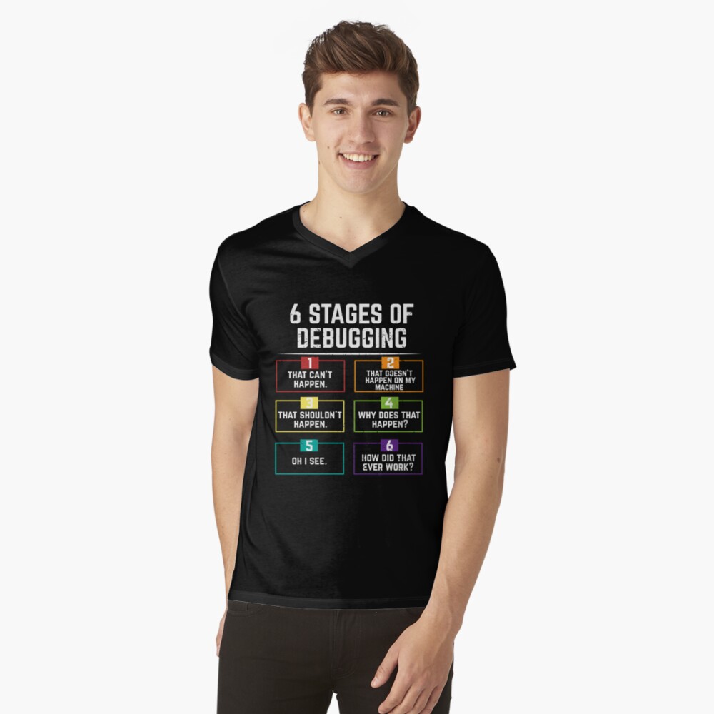 Artikel-Vorschau von T-Shirt mit V-Ausschnitt, designt und verkauft von eulonix.