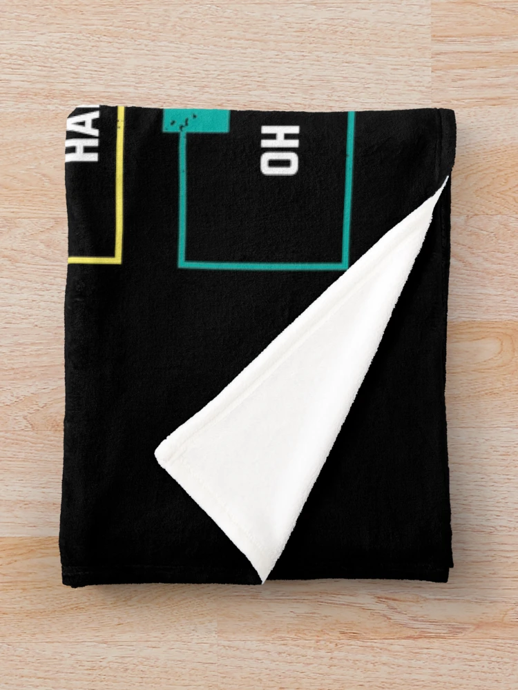 Thumbnail 3 of 6, Throw Blanket, 6 Stages Of Debugging Computer Programming designed and sold by eulonix.