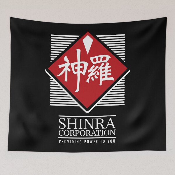 Item preview, Final Fantasy VII Shinra Corp T-Shirt - Inspired by FF7 Corporation by Rev-Level designed and sold by Rev-Level.